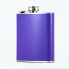 6oz Purple Flask for Women